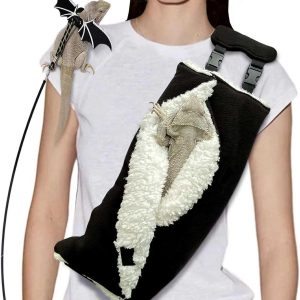 Snuggle in Style: Our Review of the Fluffy Bearded Dragon Sling!