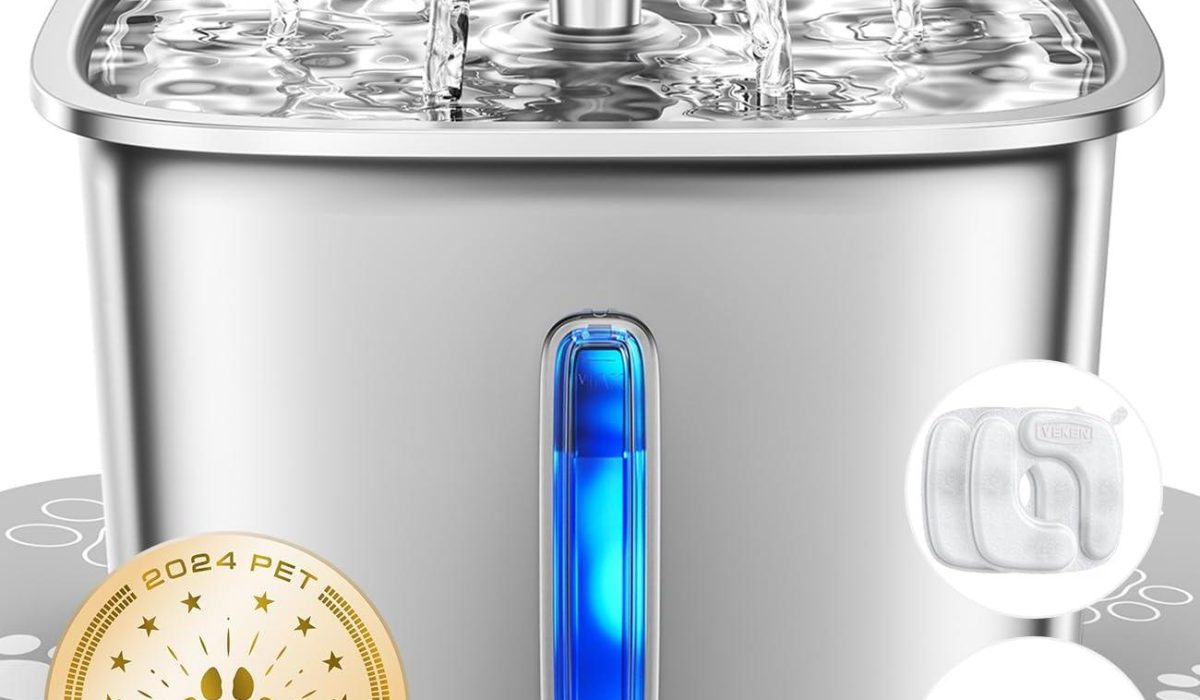 Top Stainless Steel Cat Water Fountains for Happy Hydration