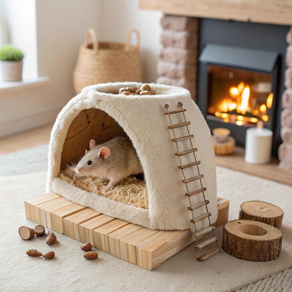 1) Create a Cozy ⁣Habitat: Design a comfortable and​ secure living space for your mouse,⁤ incorporating plenty of bedding, hiding spots,⁣ and climbing⁣ opportunities to promote exploration‍ and reduce stress